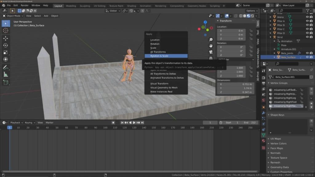 How To Export An FBX To Unity From Blender With Textures? – blender base  camp