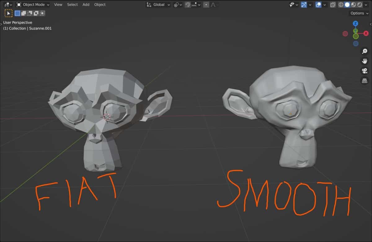 What Is The Difference Between Smooth Shading And Flat Shading? – blender  base camp