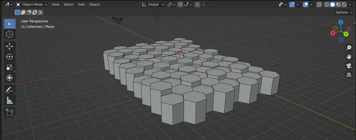 How To Design A Hexagonal Grid Using Geometry Nodes?