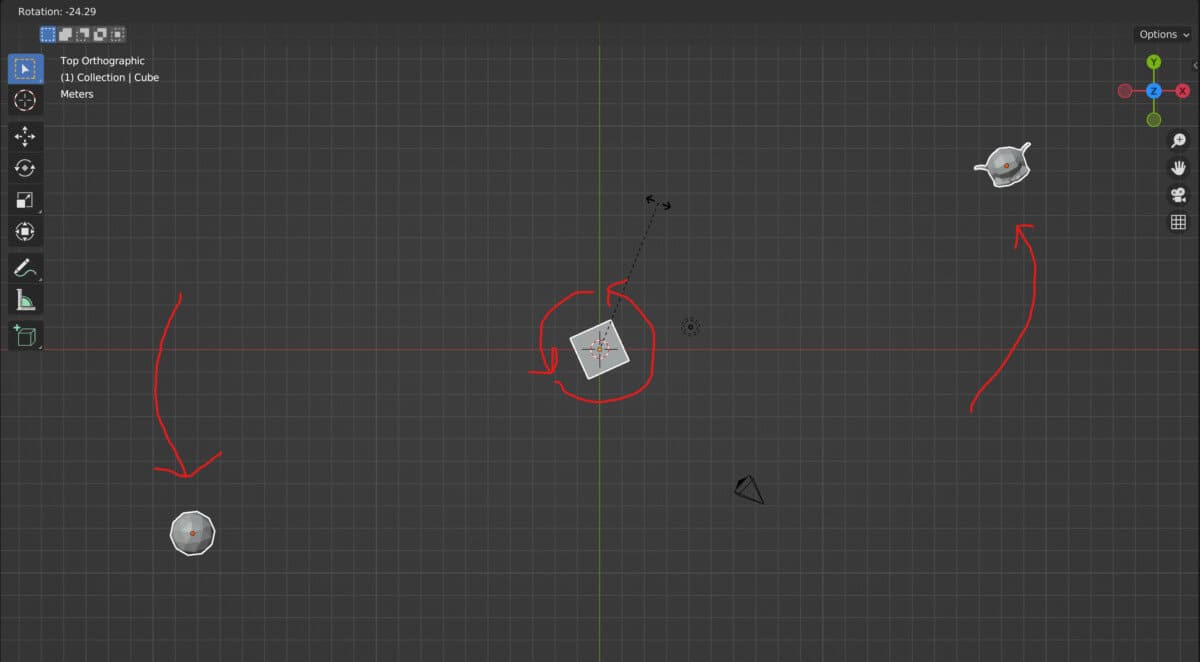 How To Use The Pivot Point System In Blender?